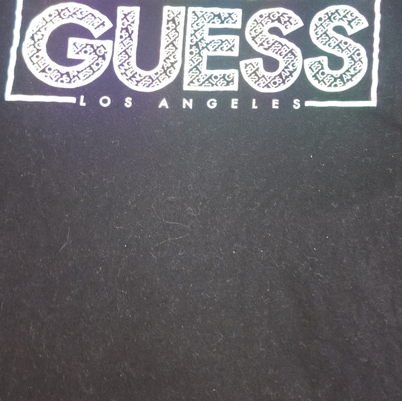 Guess Reflective Black Shirt - Picture 2 of 2